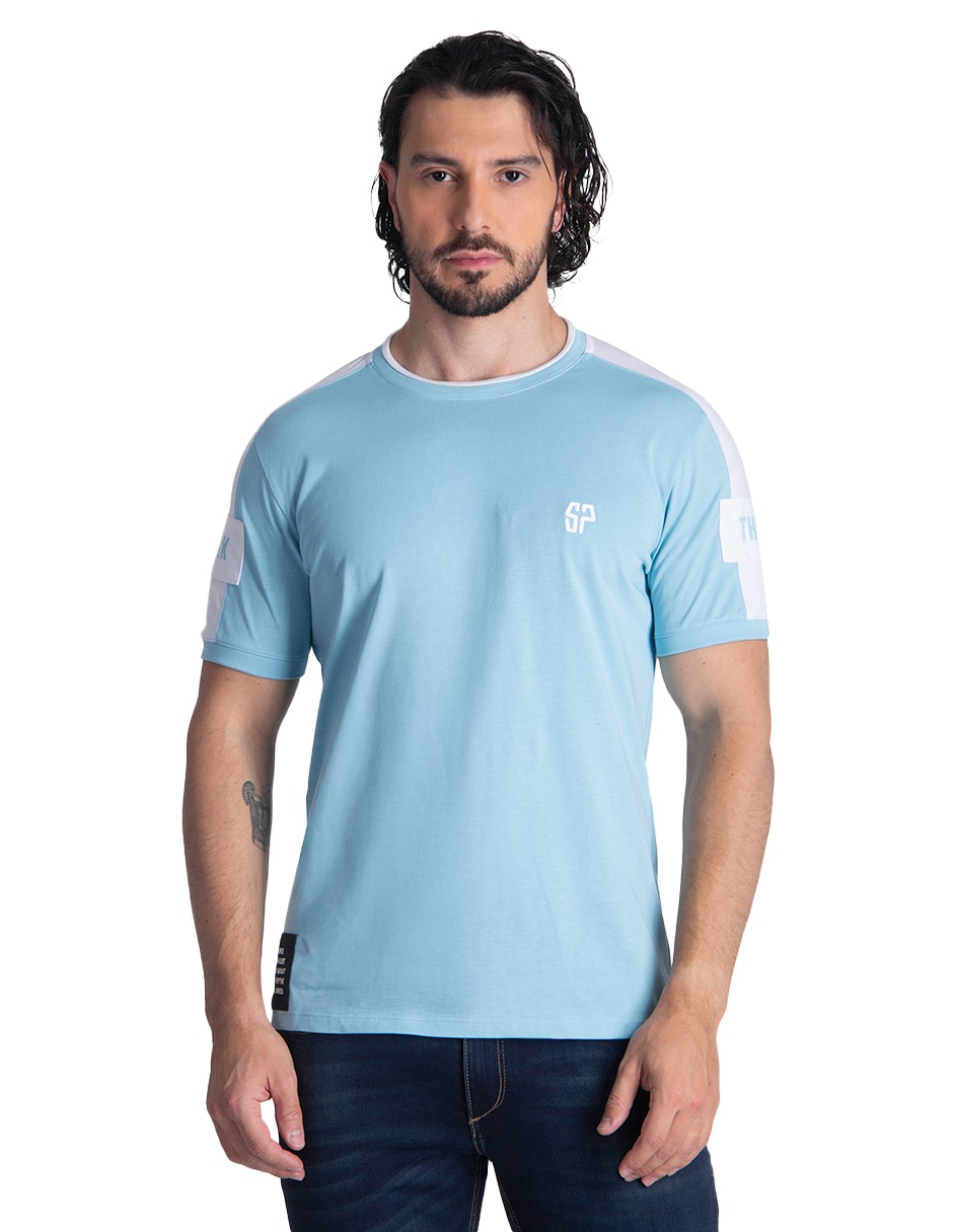 Playera cuello redondo para hombre Playera cuello redondo para hombre