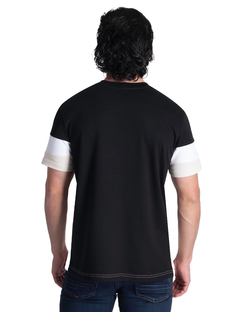 Playera cuello redondo para hombre 2