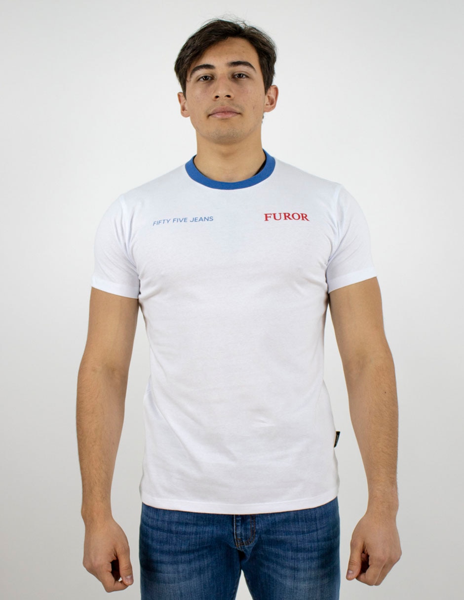Playera cuello redondo para hombre